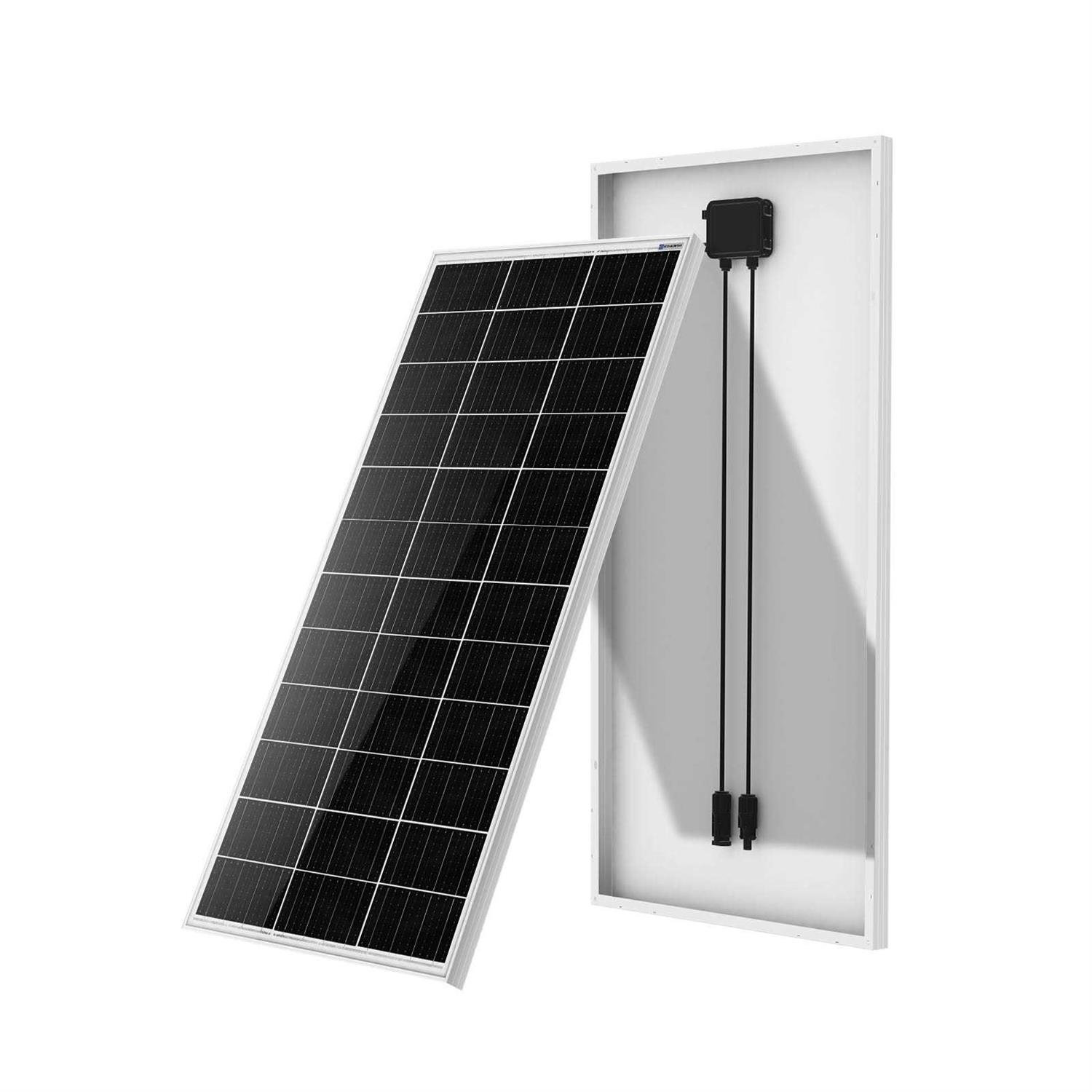 Eco-worthy 195 Watt 12 Volt Monocrystalline Solar Panel Module Off Grid Pv Power for Battery Charging - Image 3