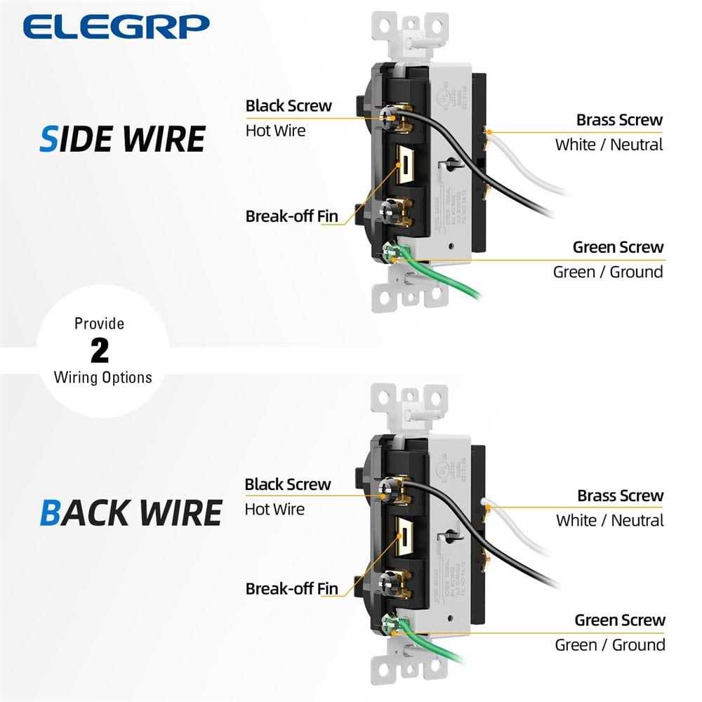 ELEGRP 15 Amp Combination 2 Single Pole Toggle Switches - Image 5