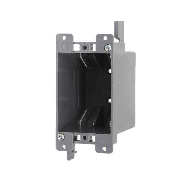 Hyper Tough 1-Gang Receptacle Switch Outlet Box