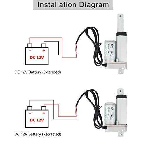 ECO-WORTHY Heavy Duty 330lbs Solar Tracker Linear Actuator Multi-function - Image 4