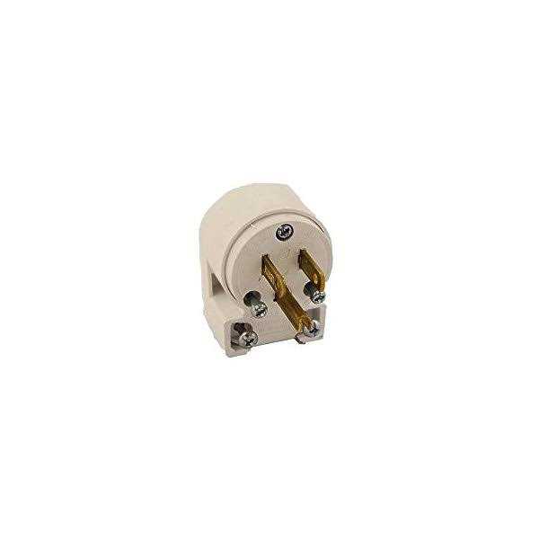 Leviton Commercial PVC Angle Blade Plug 5-15P 18-12 AWG 2 Pole 3 Wire - Image 3