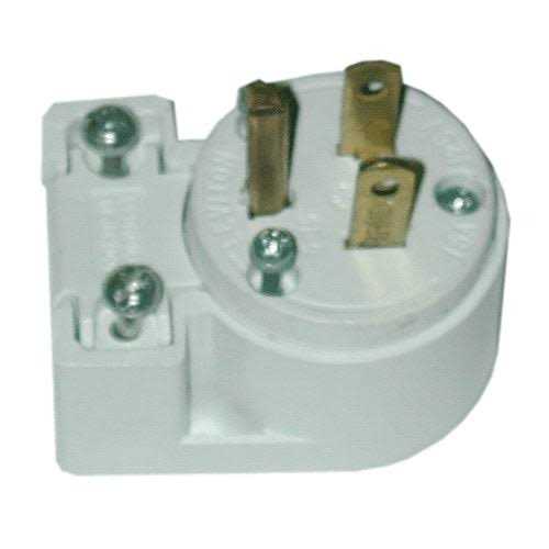 Leviton Commercial PVC Angle Blade Plug 5-15P 18-12 AWG 2 Pole 3 Wire - Image 4