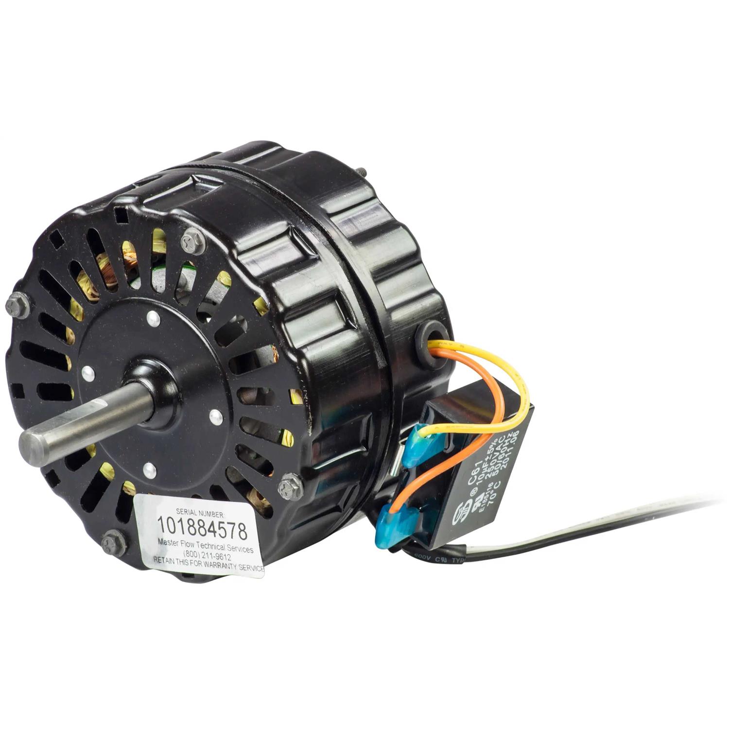 Master Flow Power Vent Replacement Motor PVM105/110 - Image 3