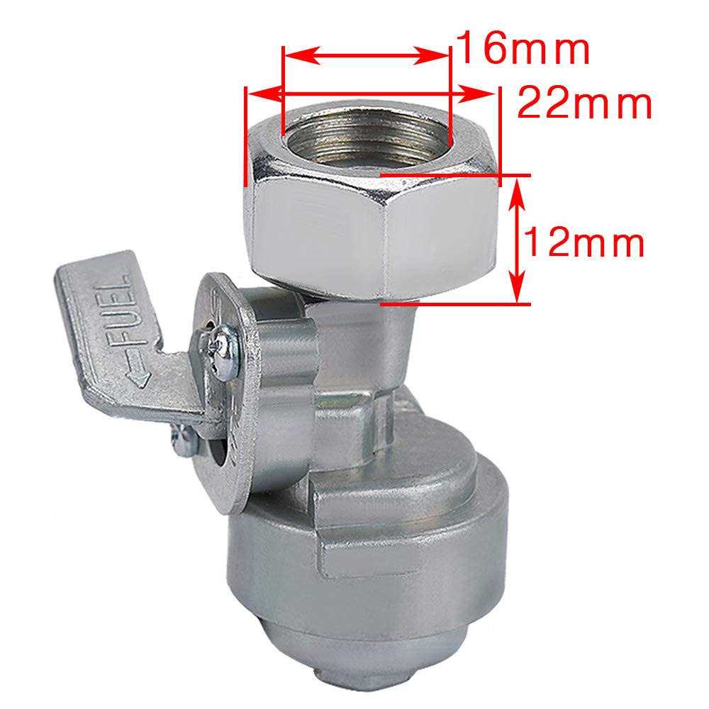 Savior Generator Petcock Fuel Tank Shut Off Valve Switch for Predator Generator Etq Powermax Gas Fuel Tank55-16hp 168f 170f 173f 177f 182f 188f 190f - Image 3