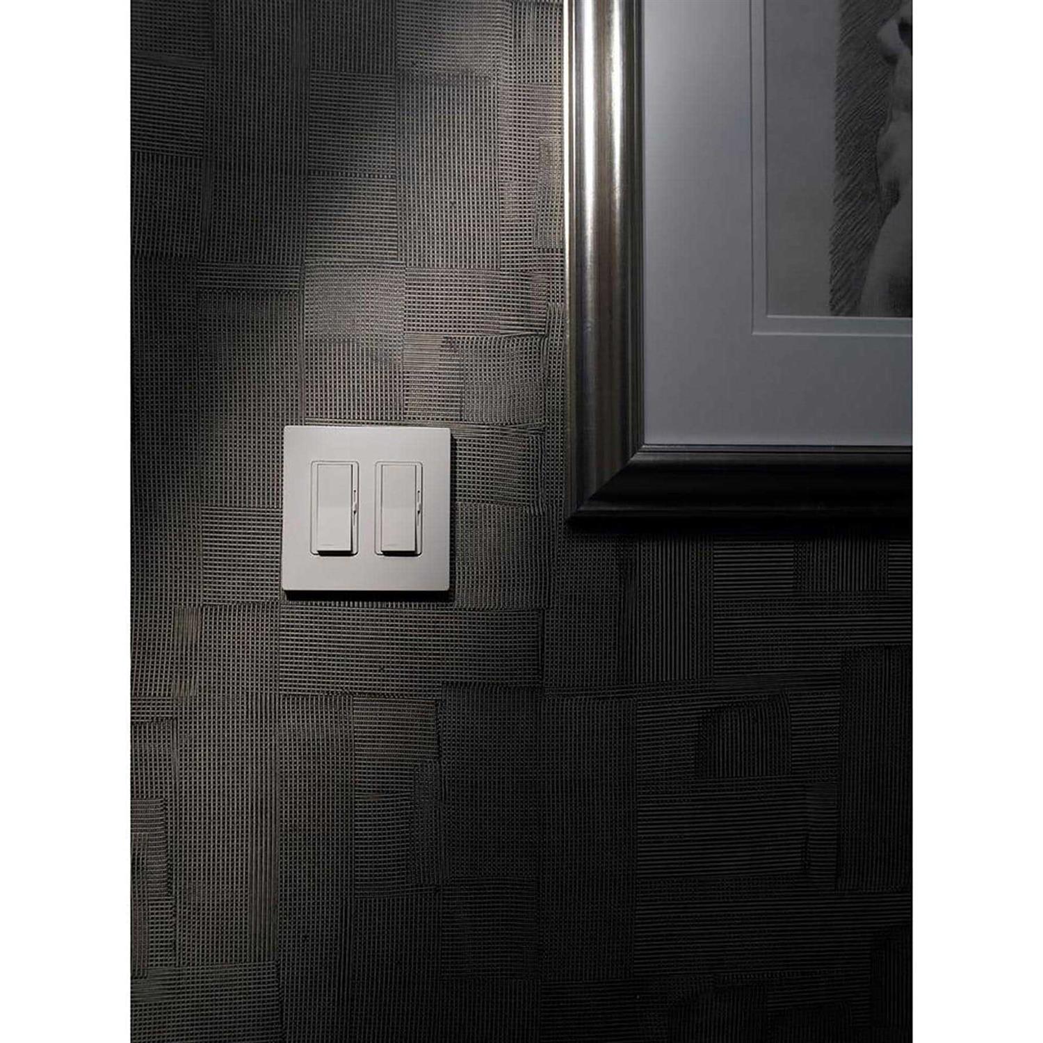 Lutron Claro 2 Gang Wallplate White CW-2-WH - Image 5