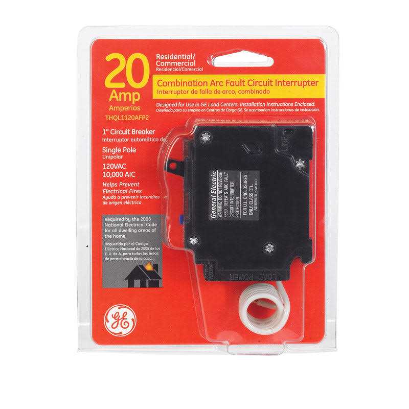 GE Q-Line 20 amps Arc Fault Single Pole Circuit Breaker THQL1120AFP2 - Image 4