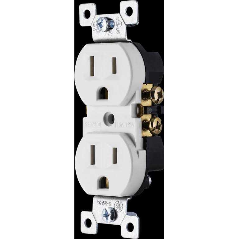 GE Heavy-Duty Grounding Duplex Receptacle Outlet - Image 5
