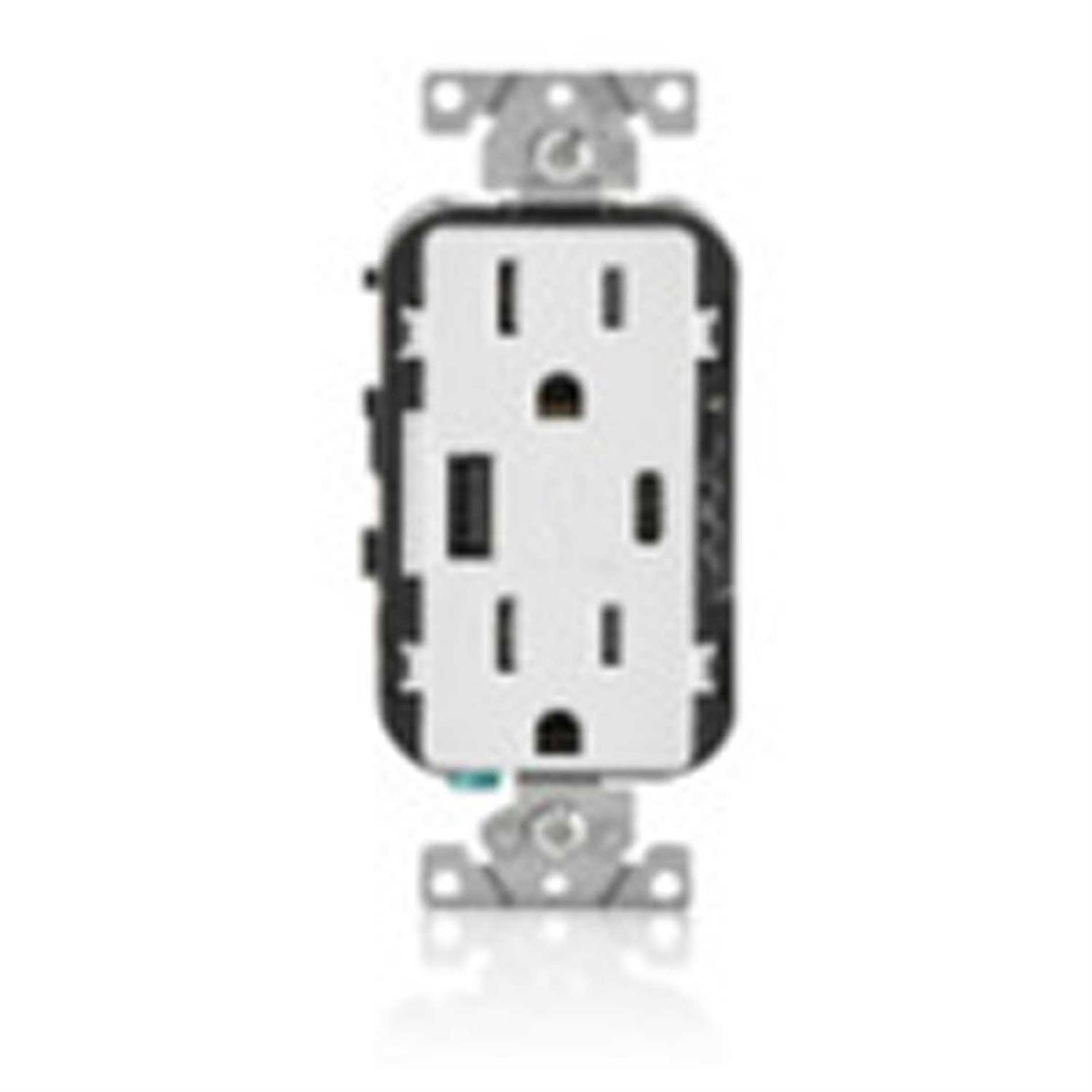 Leviton T5633-W USB Charger Receptacle