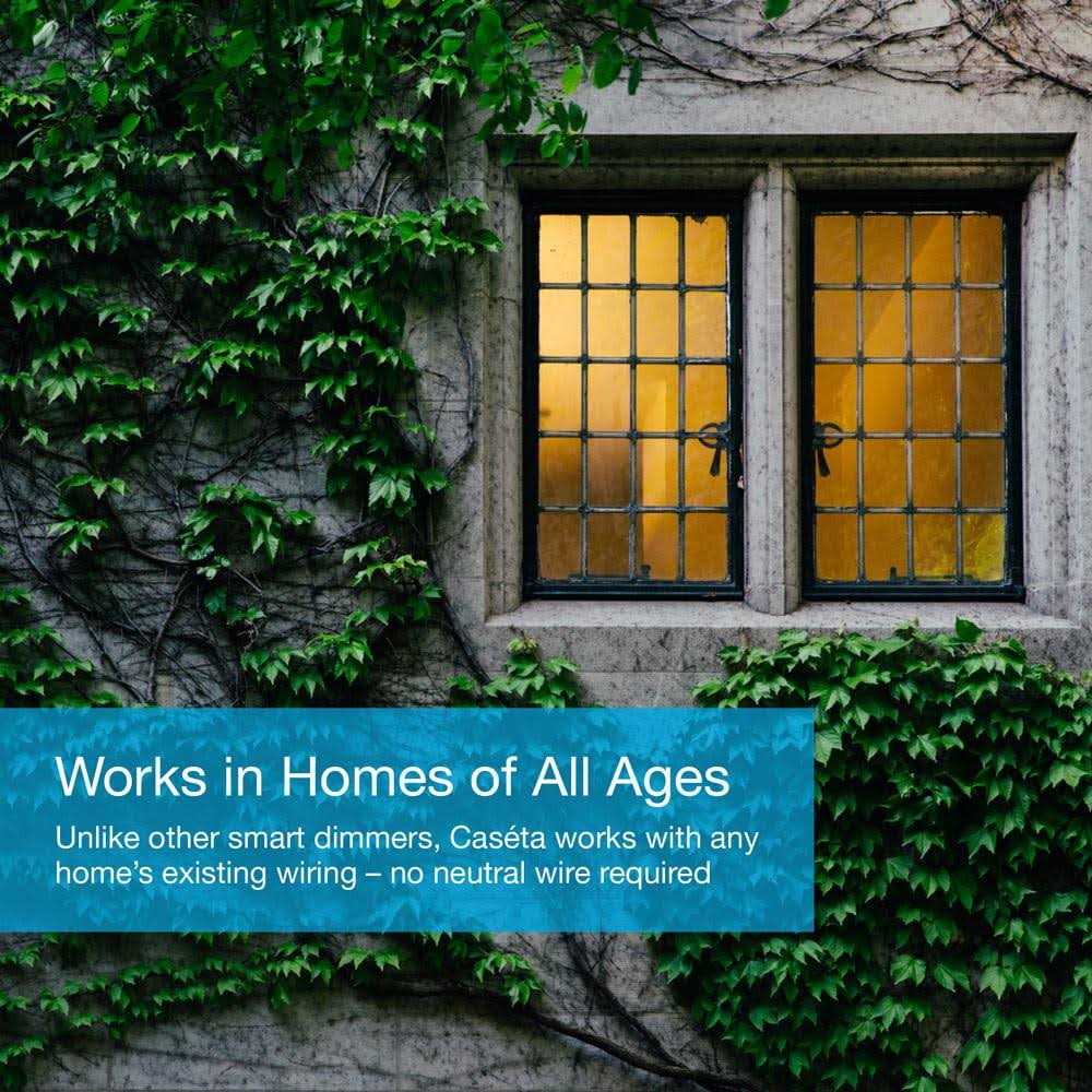 Lutron Caseta Wireless Dimmer and Remote P-PKG1W-WH-R - Image 4