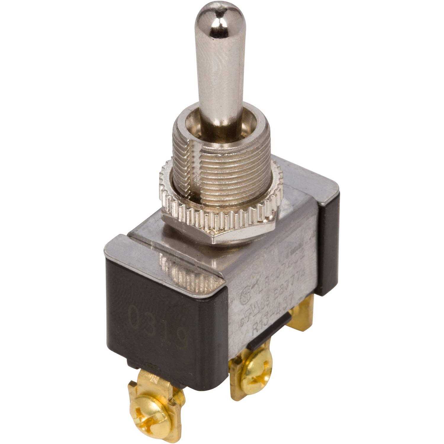 Morris 70270 Heavy Duty Momentary Contact Toggle Switch SPDT On-Off - Image 3