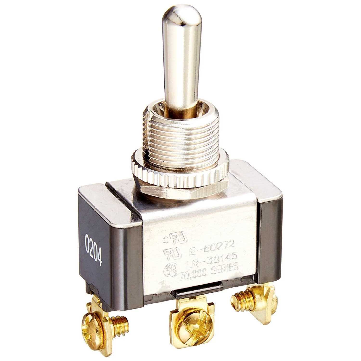 Morris 70270 Heavy Duty Momentary Contact Toggle Switch SPDT On-Off - Image 5