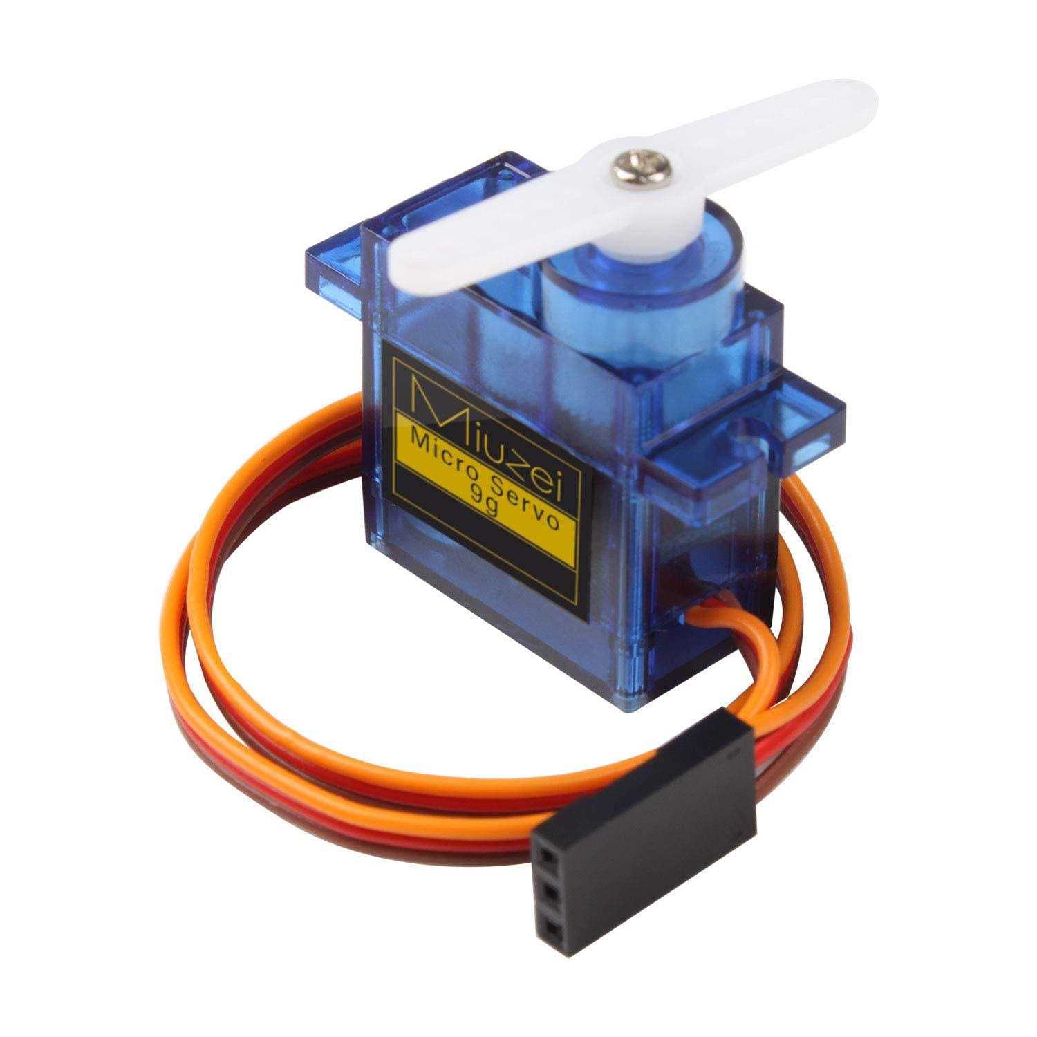 Miuzei 10 pcs Sg90 Servo Motor Micro Servo 9g Sg90 Kit for Rc robot arm/walking - Image 3