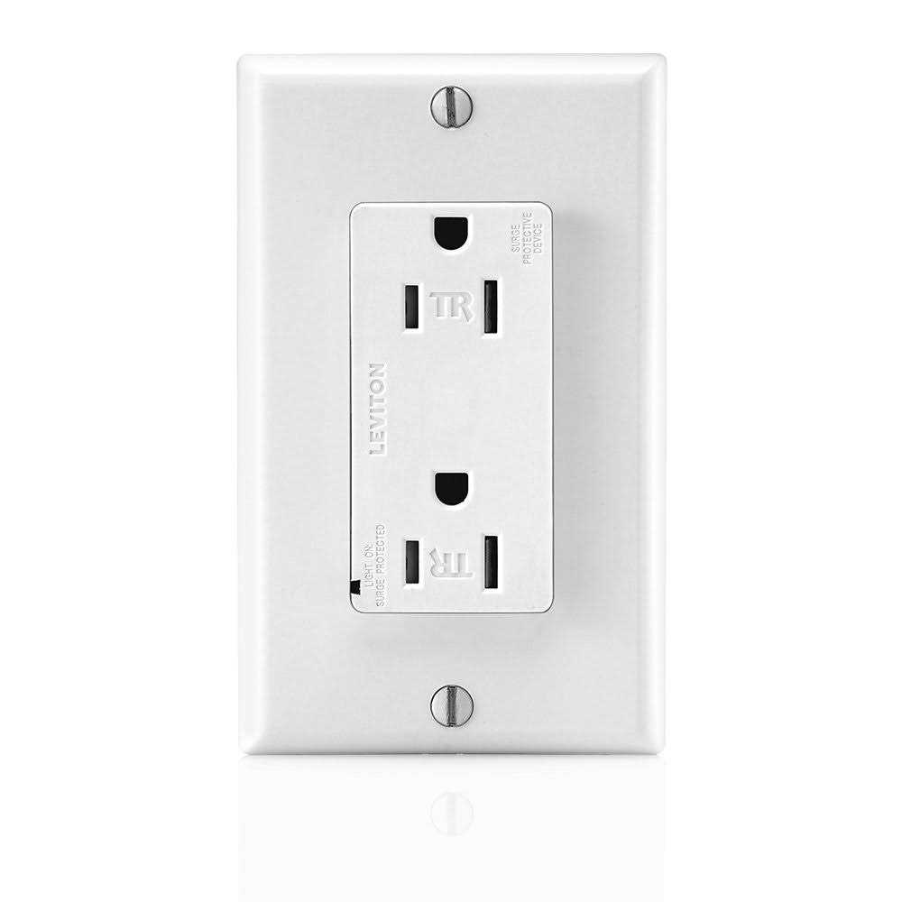 Leviton Surge Protection Receptacle T5280-W