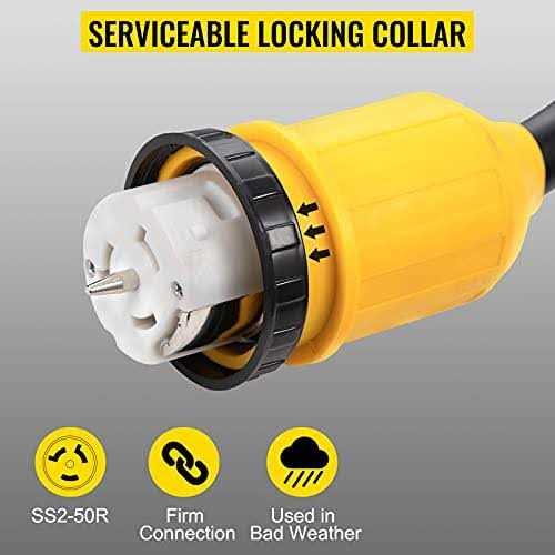 Vevor Generator Cord 50Amp Generator Power Cord - Image 5