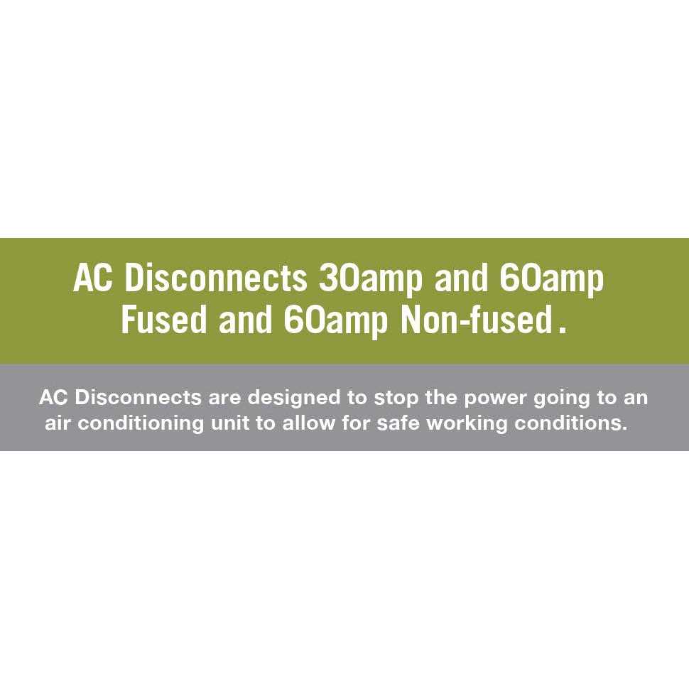 Halex 60 Amp AC Disconnect - Image 3