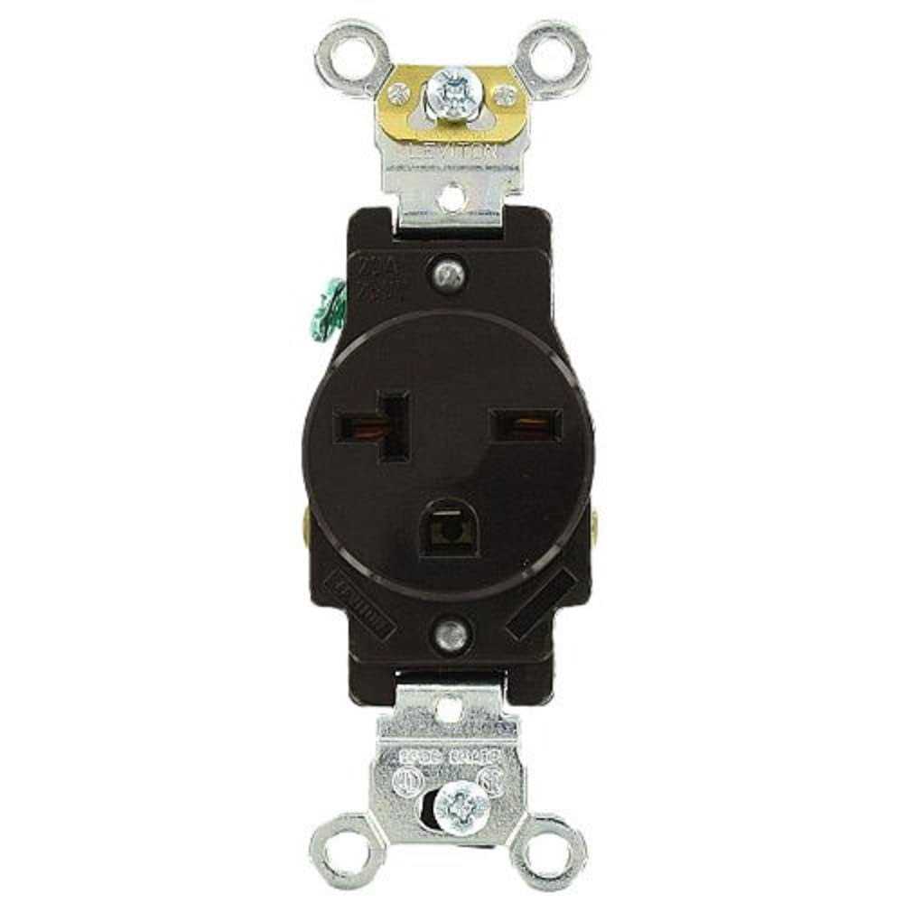 Leviton Single Receptacle 5461 - Image 3