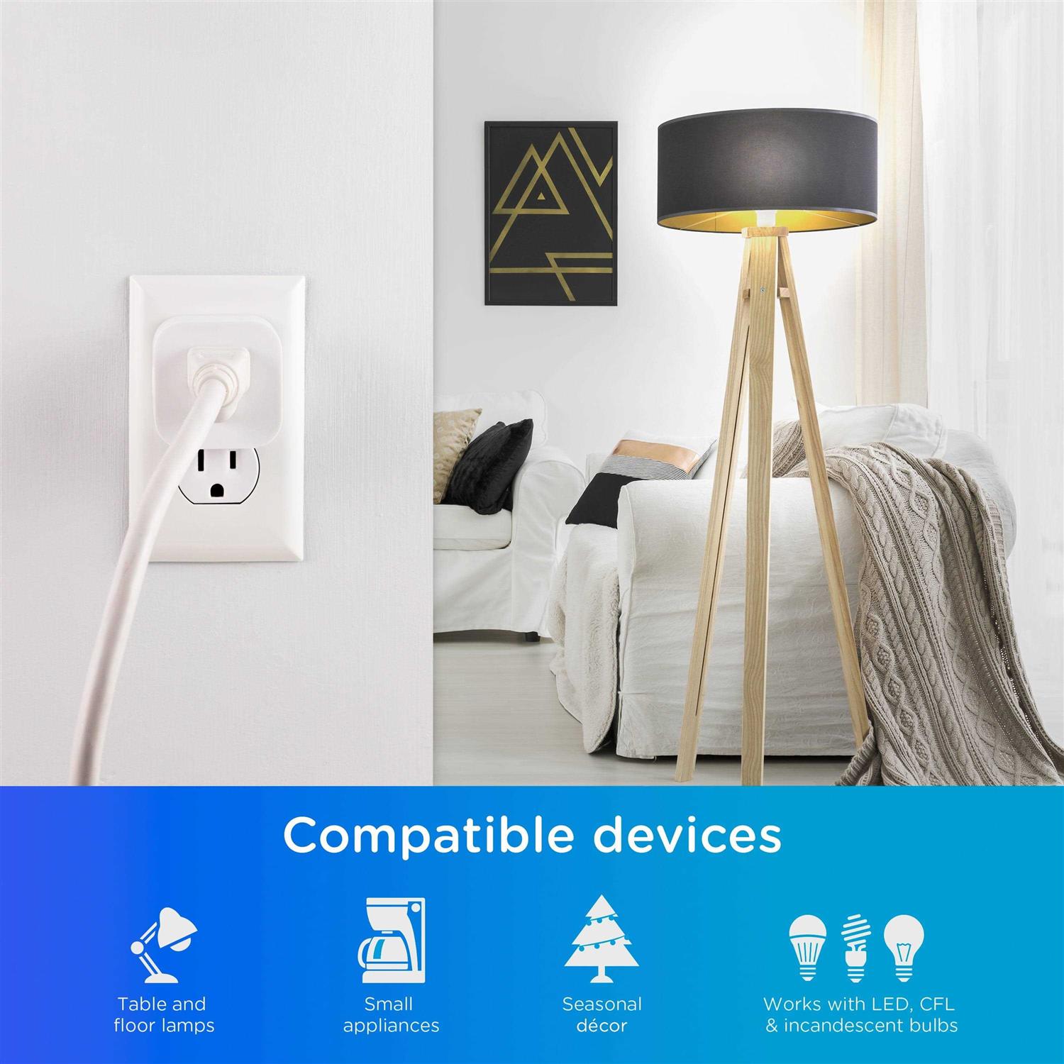 Enbrighten Mini Plug-In Wi-Fi Smart Switch - Image 3