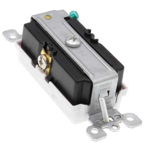 Leviton T6525-W Combination Decora Receptacle/LED Guide Light - Image 4