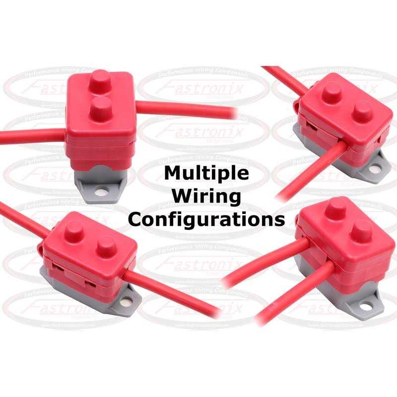 Fastronix 12V Type 1 Automatic Reset Circuit Breaker with Cover - Image 4