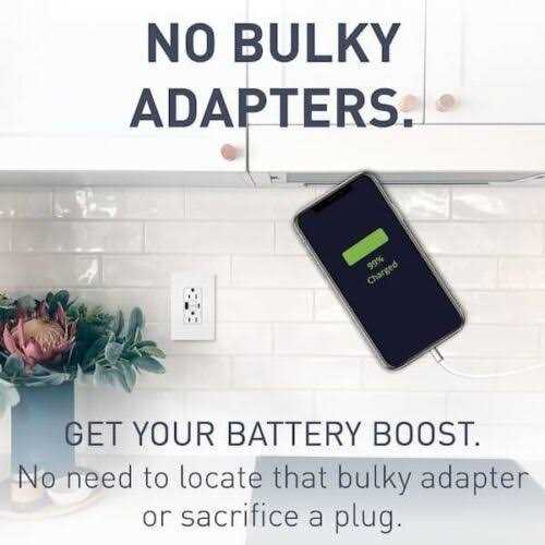 Legrand Radiant 15-Amp White Tamper-Resistant Self Test GFCI with USB Type-A/C Outlet - Image 5