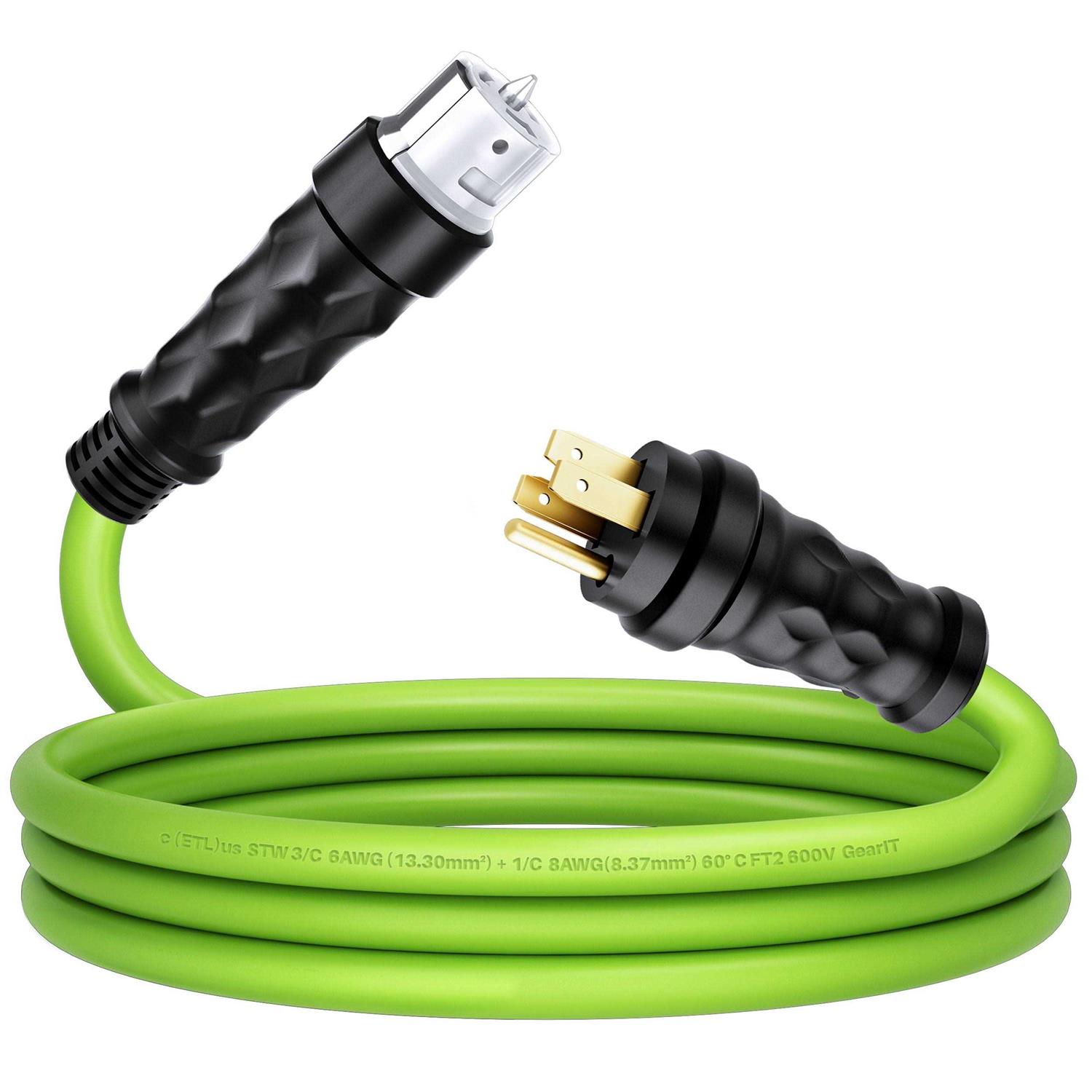 Gearit 50-Amp Generator Extension Cord Inline Nema 14-50P to - Image 5