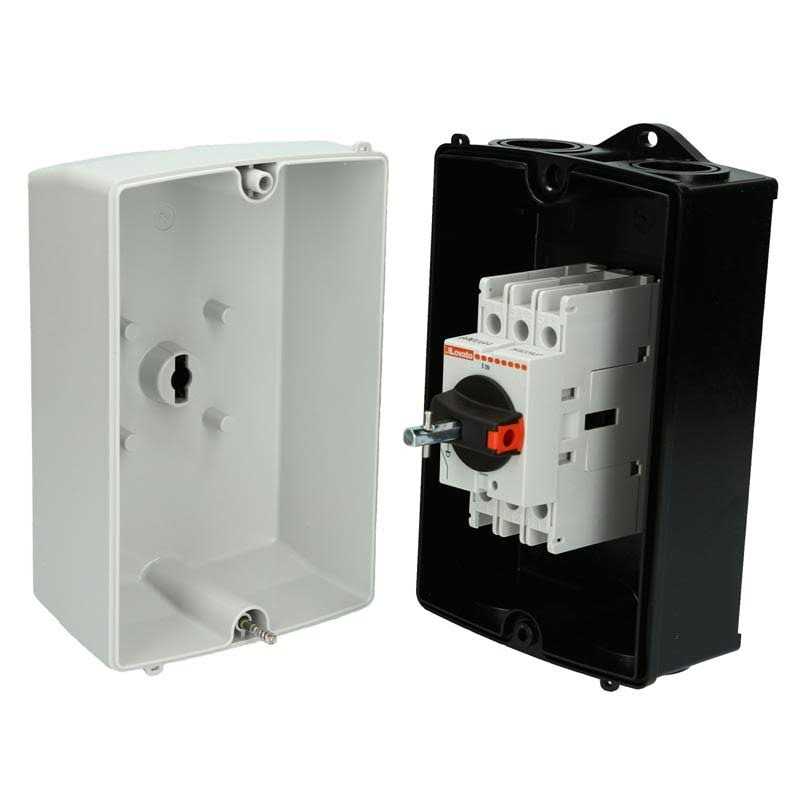 Enclosed Disconnect Switch Lovato Electric GAZ032UL Number of Poles 3, Rated current - Image 5