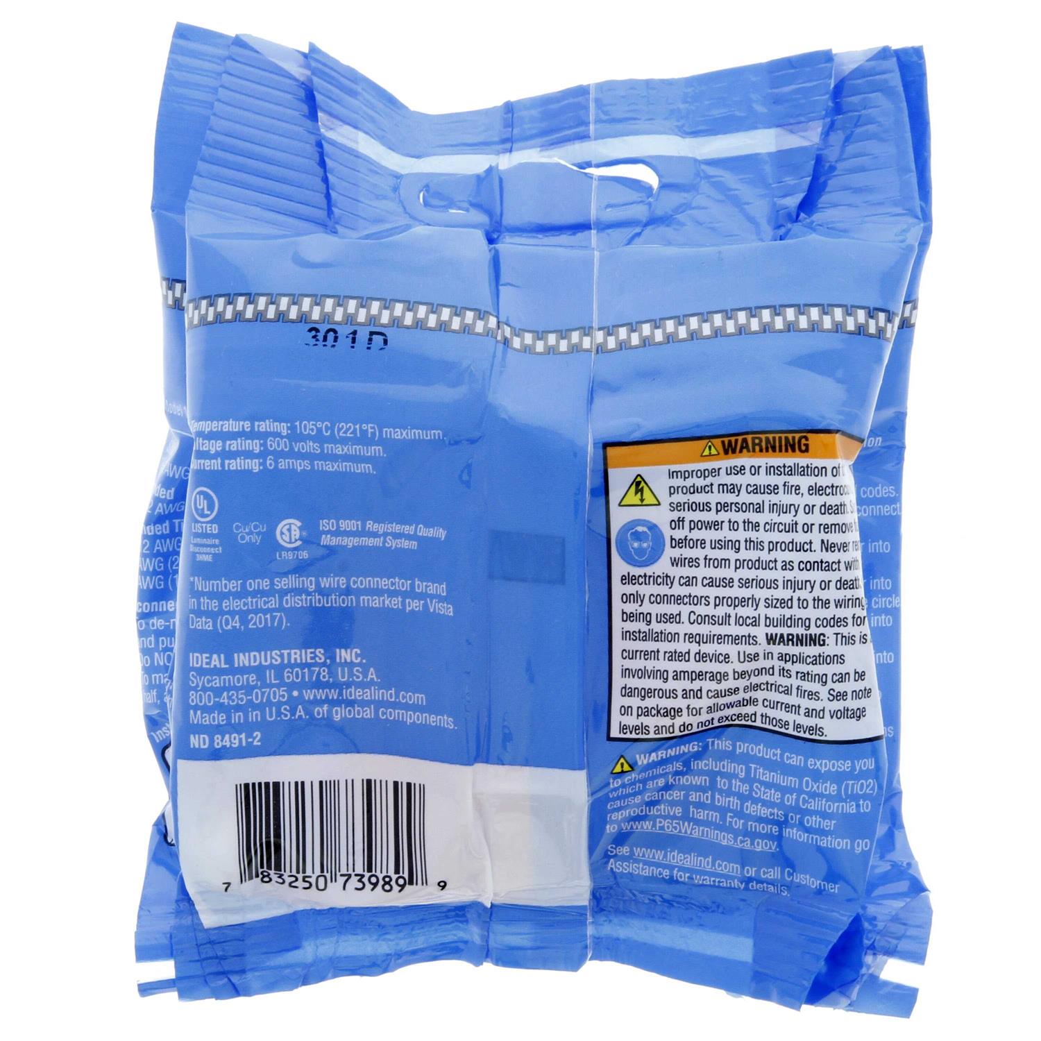 Ideal Terminal Disconnect PowerPlug Insulated Wire Orange 30-1302S - Image 5