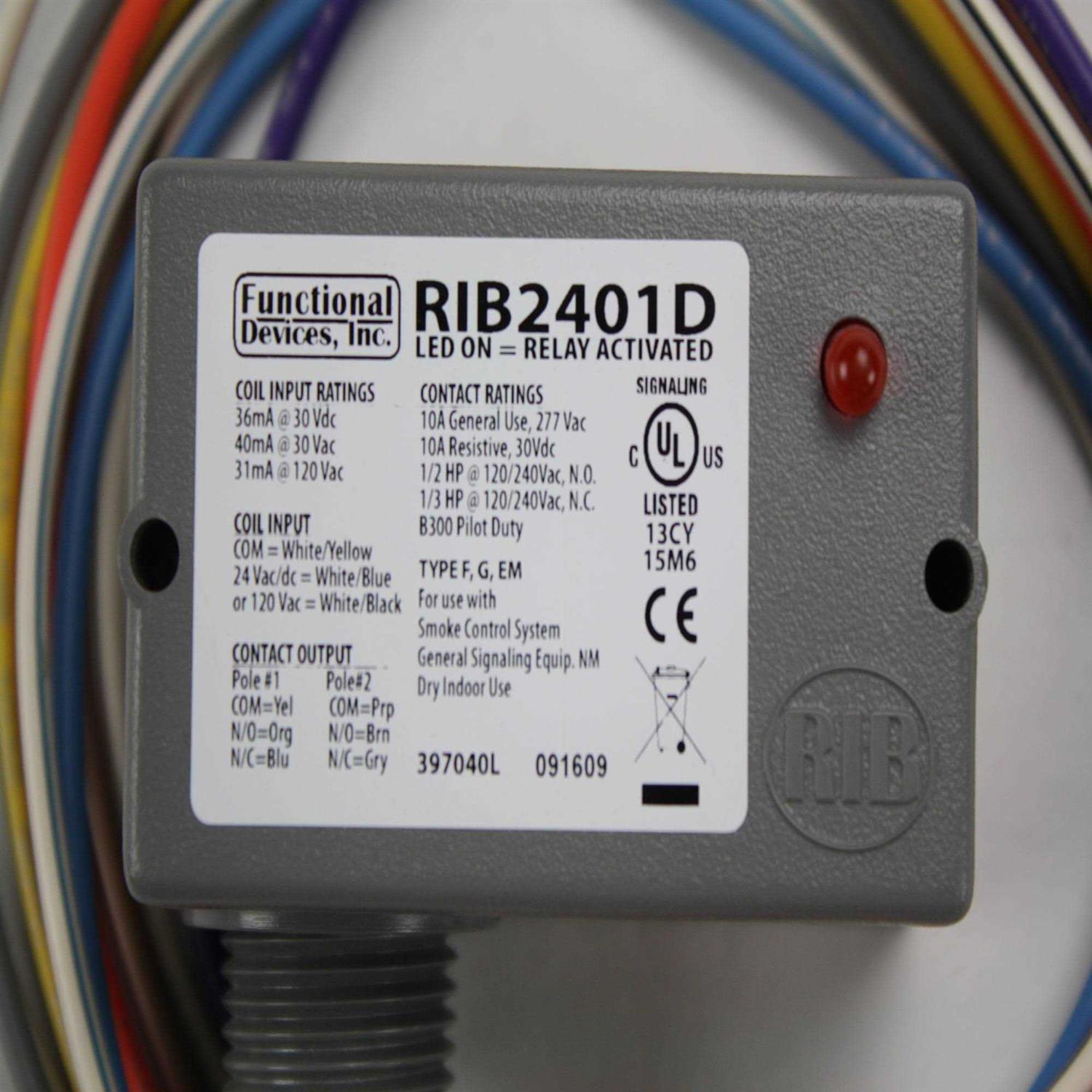 Functional Devices RIB2401D Relay - Image 4