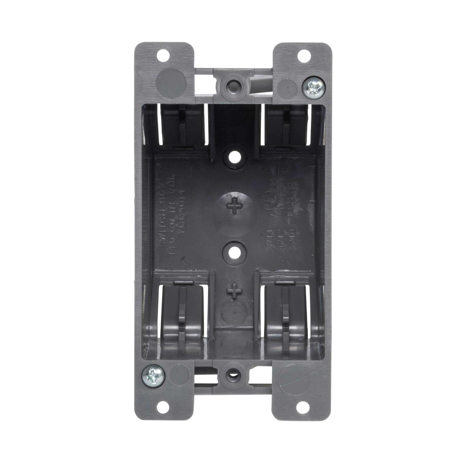 Gardner Bender 14 cu. in. 1-Gang Old Work Electrical Switch/Outlet Box - Image 4