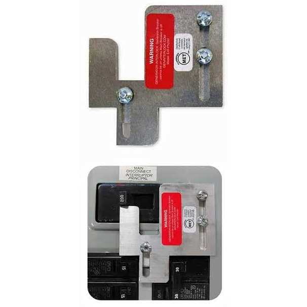 GenInterlock EAT-PN200 Generator Interlock Kit Breaker Panel 150/200 Amp Panels Cutler Hammer BR Series - Image 2