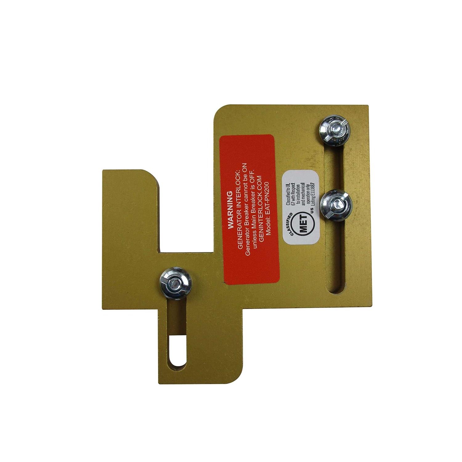 GenInterlock EAT-PN200 Generator Interlock Kit Breaker Panel 150/200 Amp Panels Cutler Hammer BR Series - Image 3