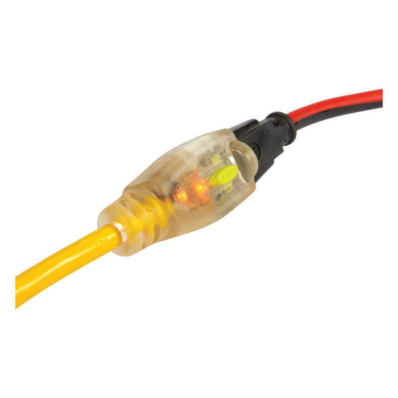 Monster Outdoor Extension Cord 14/3 SJTW Yellow - Image 4