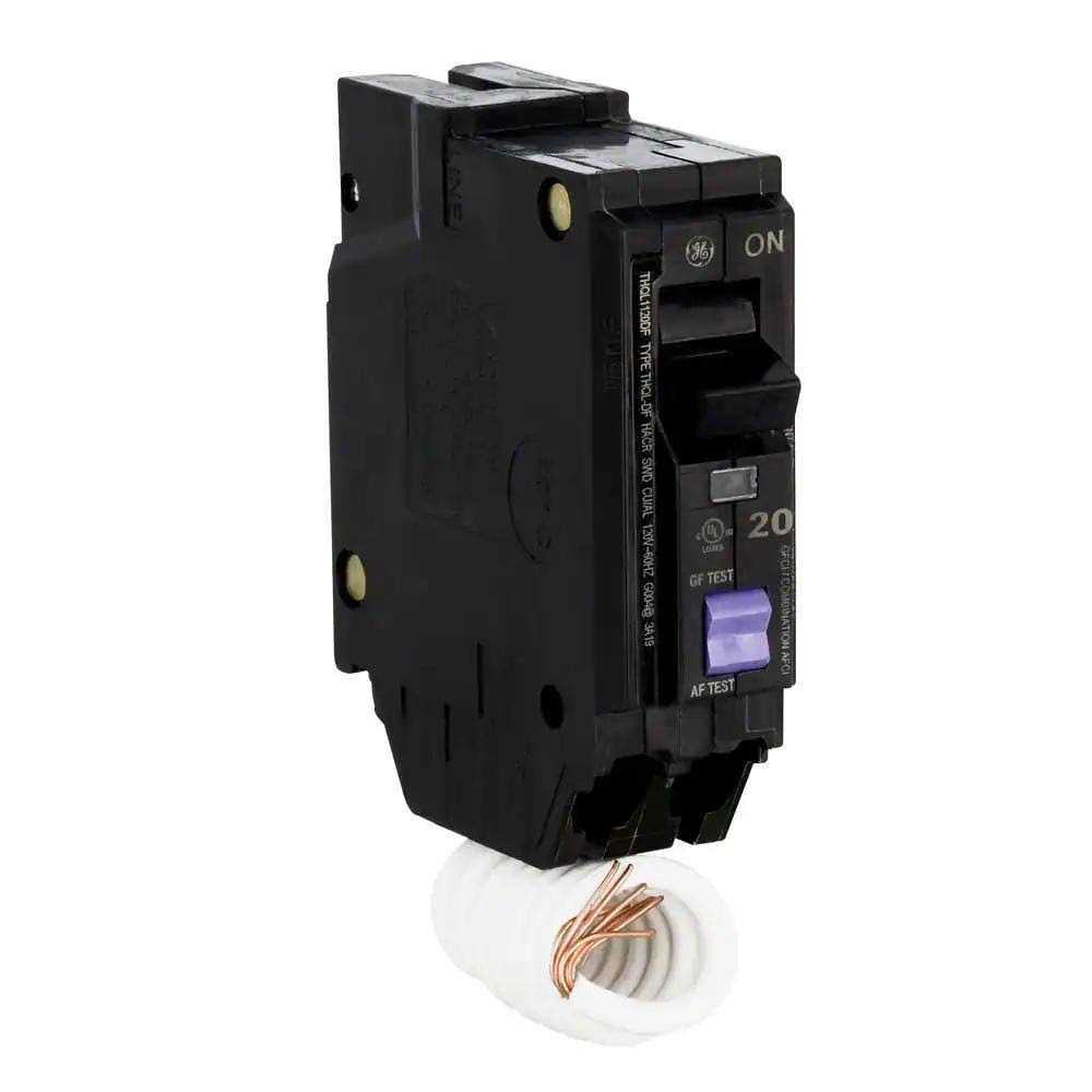 GE THQL1120DFP Q-Line 20 Amp 1-Pole Dual Function Arc Fault/GFCI Breaker - Image 5
