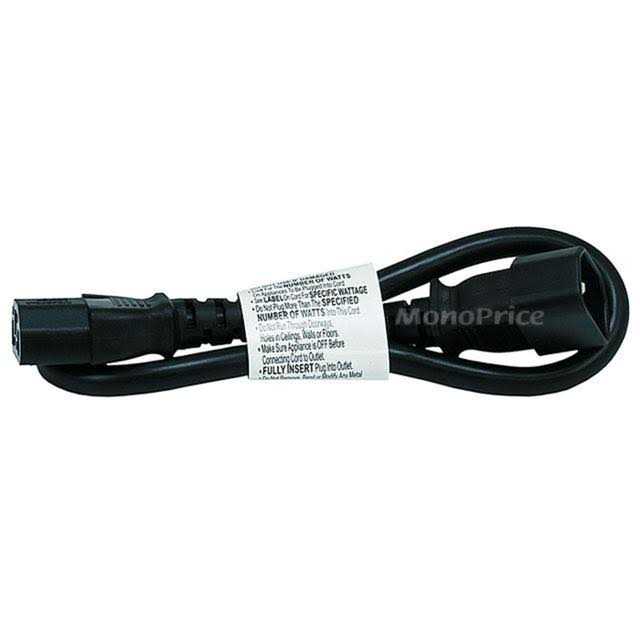 Monoprice Extension Cord IEC 60320 C14 to IEC 60320 C13 - Image 4