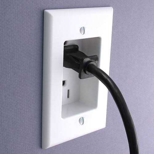 Leviton 690-W Recessed Duplex Receptacle 125 Vac - Image 2