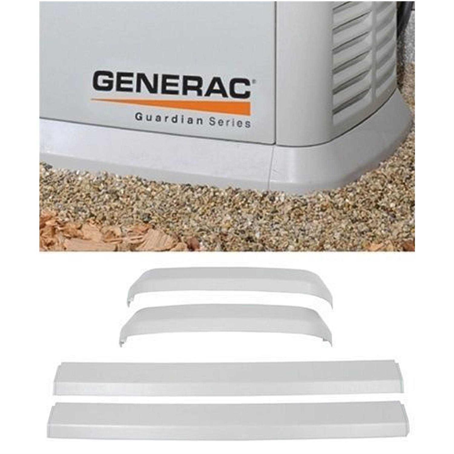 Generac 5666 Grey Fascia Base Wrap Kit for Air-Cooled Standby Generators - Image 4
