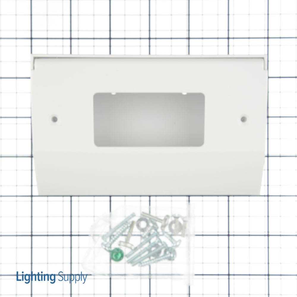 Hubbell RU170W Under Cabinet Distribution Box - Image 3