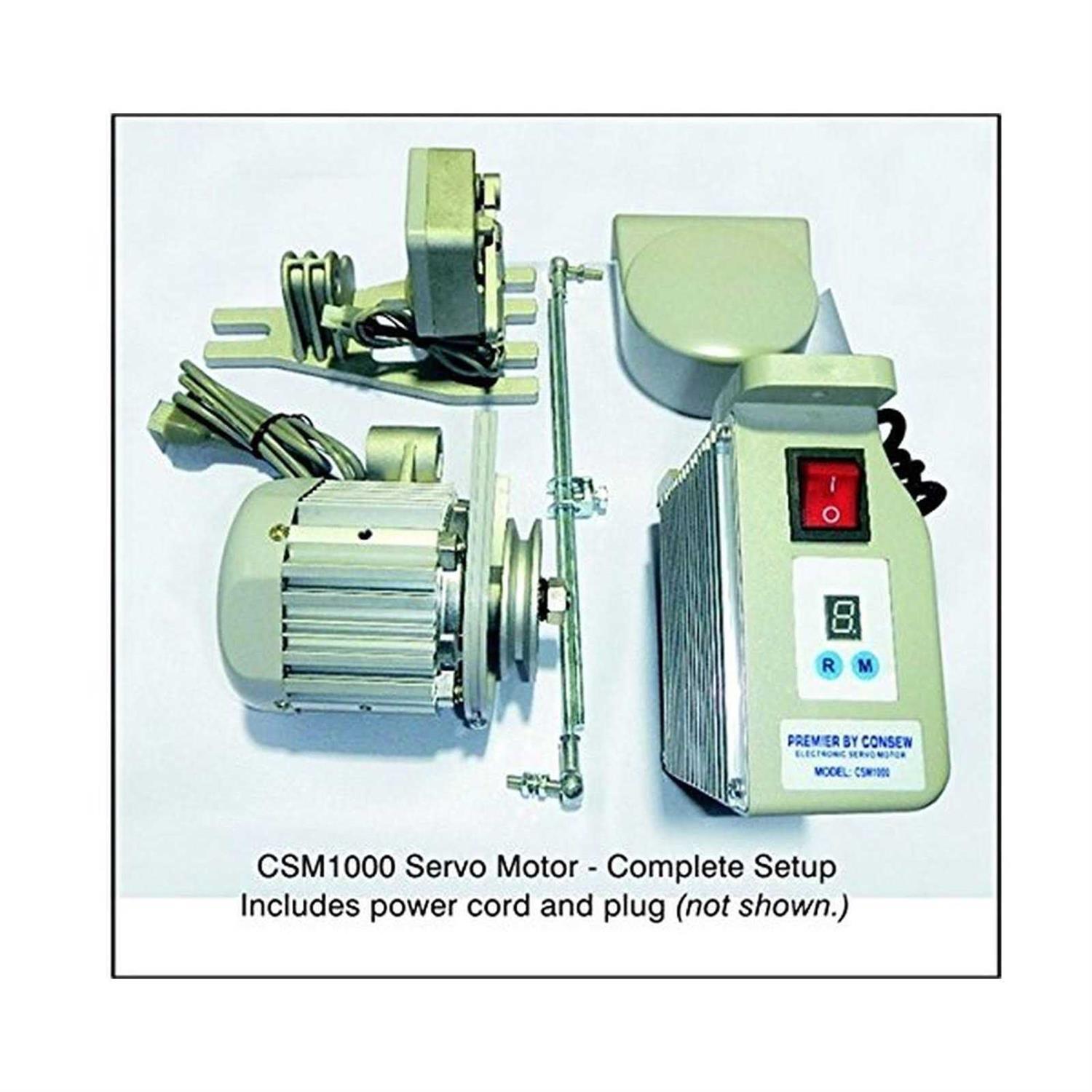 Genuine Consew CSM1000 Servo Sewing Machine Motor 3/4HP CS1000 CSM550 SM550-1PLKHG484UY5151 - Image 2