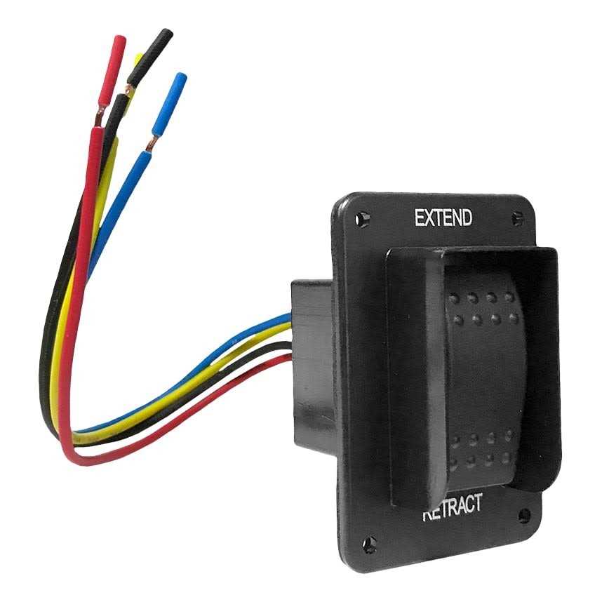 Lippert Blk Ip66 Elec Jack Switch W/Harness 387874 - Image 5