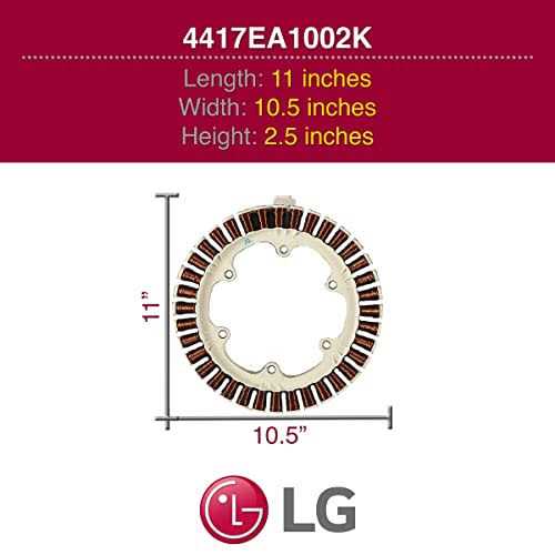 LG Washing Machine Stator Assembly 4417EA1002K - Image 3