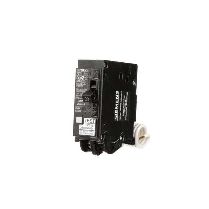 Siemens 20 Amp Single Pole Type QPF2 GFCI Circuit Breaker qf120ap - Image 4