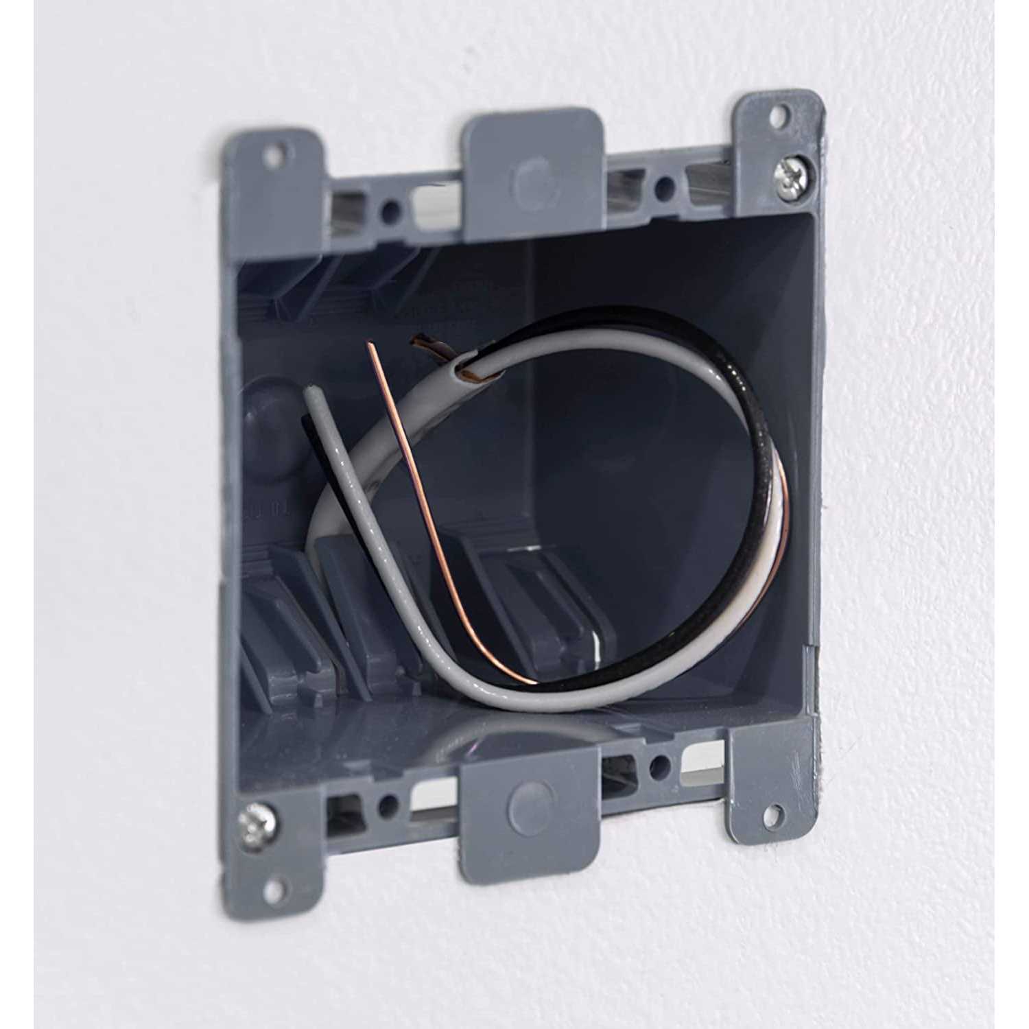 Gardner Bender 25 cu. in. 2-Gang Old Work Electrical Switch/Outlet Box - Image 4