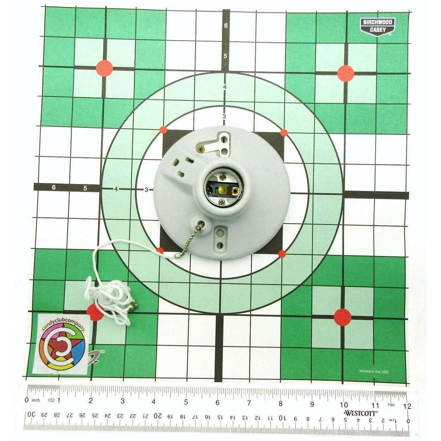 Hyper Tough Td35080g Porcelain Pull Chain Lampholder with Socket - Image 3