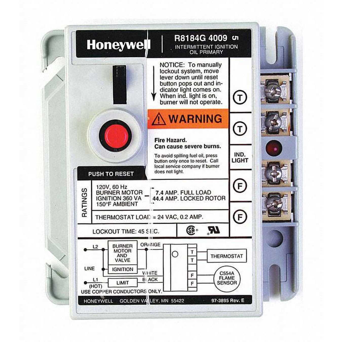 Honeywell R8184G4033 - Image 4