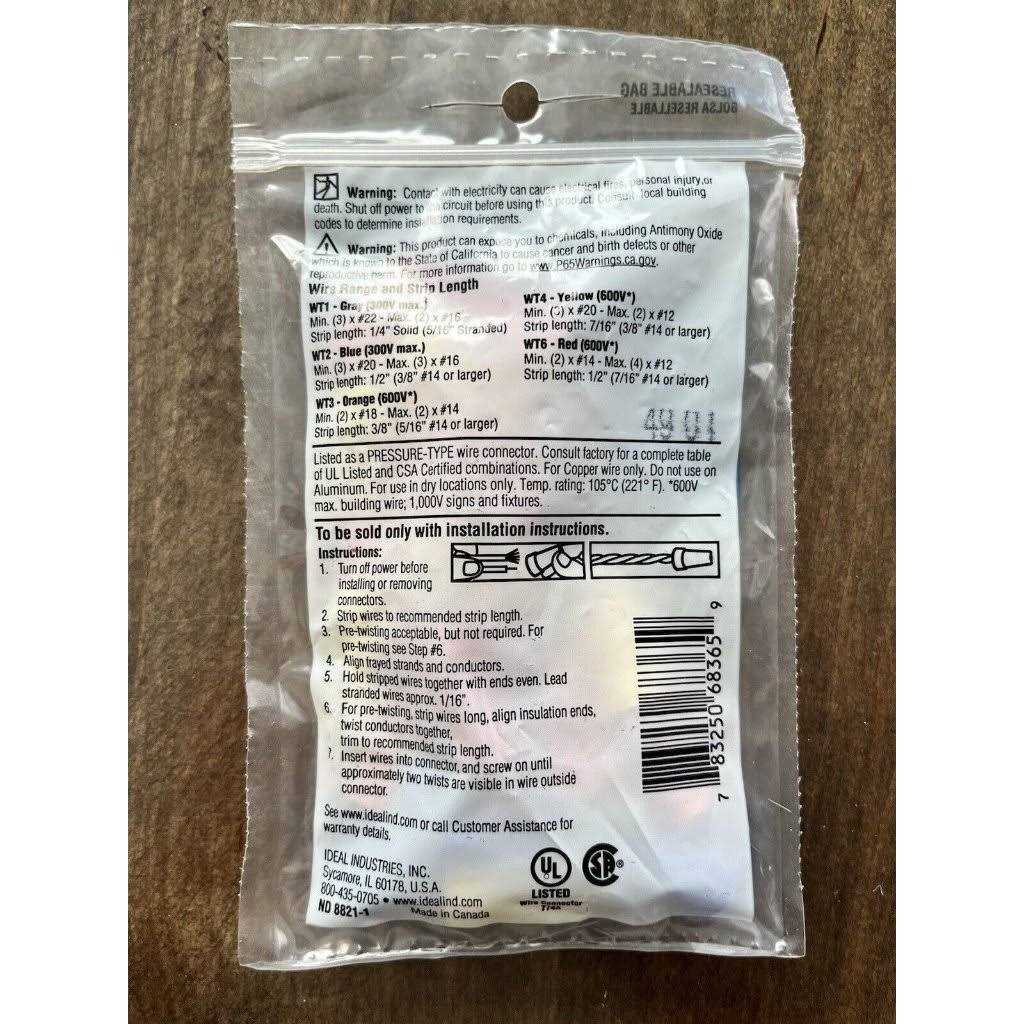 Ideal Copper Wire Connectors Assorted 773305 - Image 5