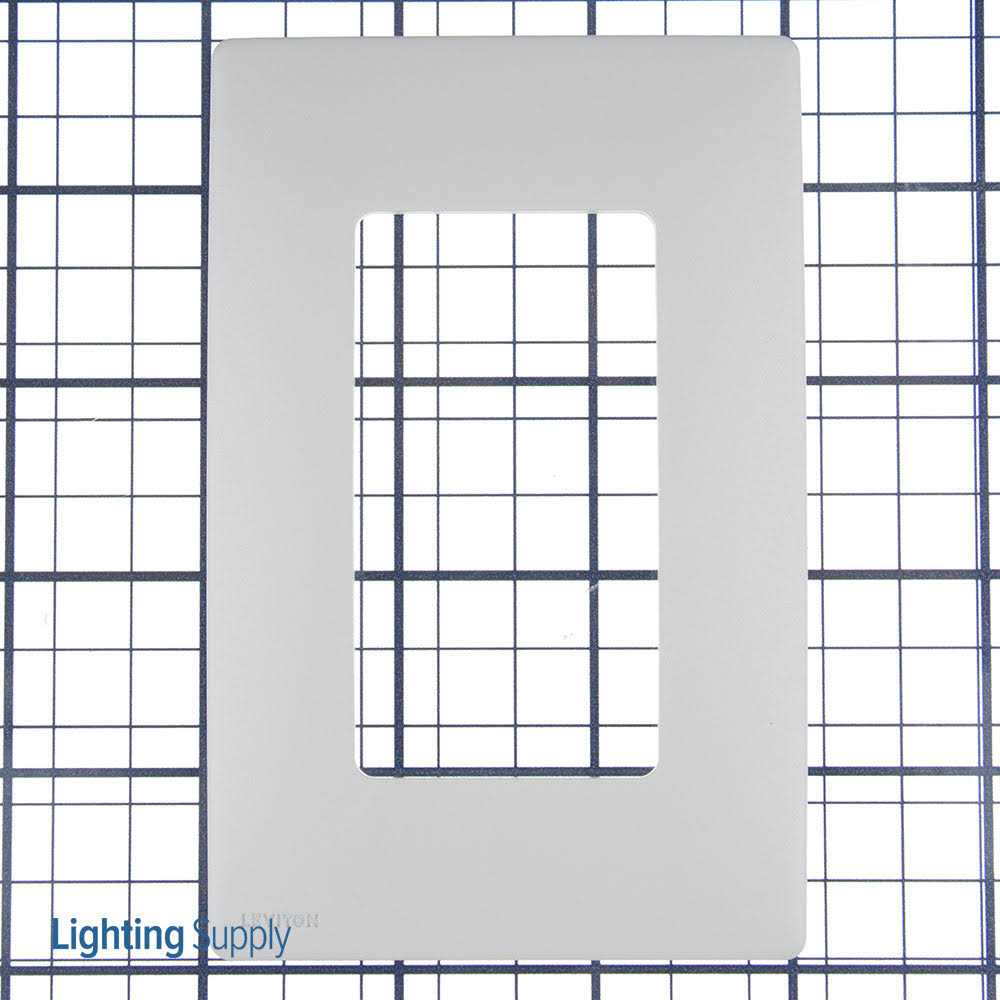 Leviton REWP1-PG Renu 1-Gang Screwless Snap-On Wallplate - Image 4