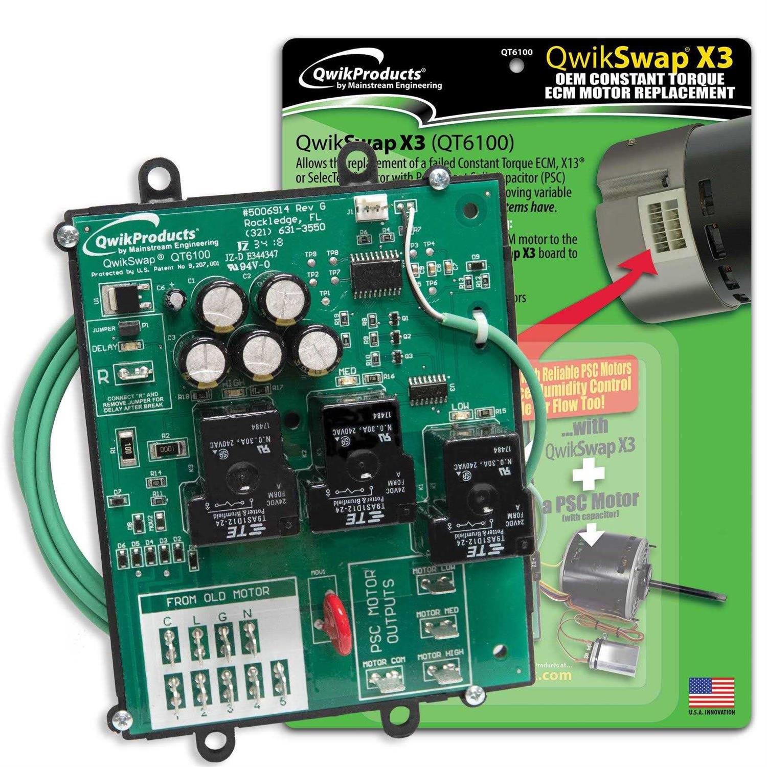 Qwikproducts QT6100 QwikSwap X3 Constant Torque ECM Replacement - Image 5