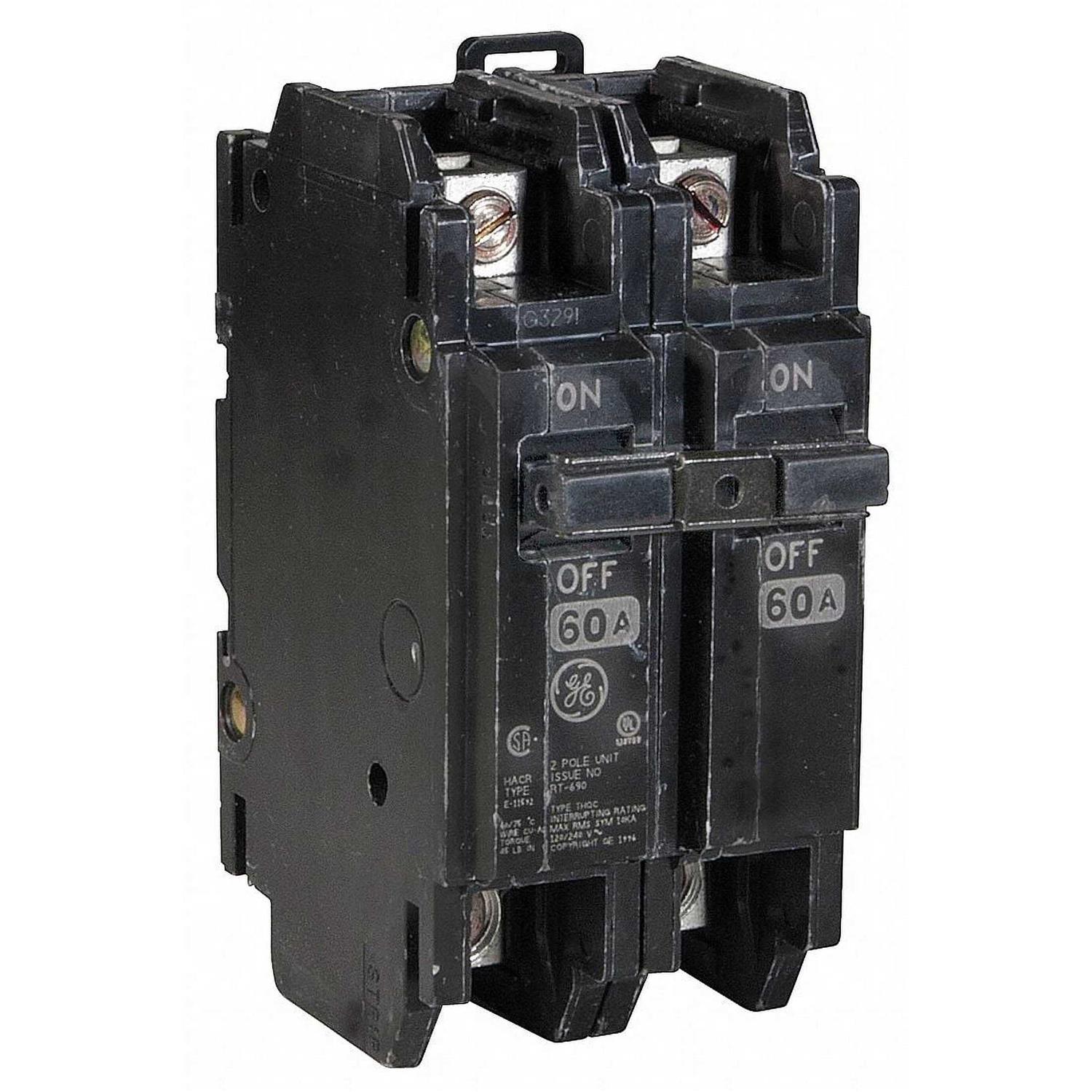 GE Circuit Breaker,50A,120/240V,2P THQC2150WL - Image 4