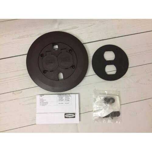 Hubbell 34251 Floor Box Cover And Flange PFBCBRA - Image 5