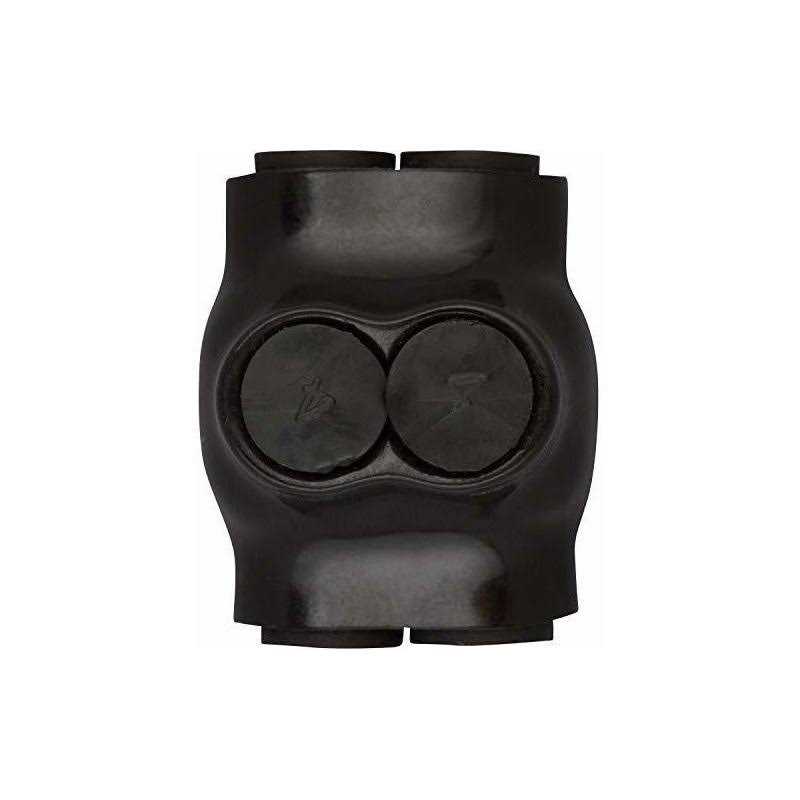 Morris 97118 Black Insulated 2-Conductor Dual Entry Splice - Image 3